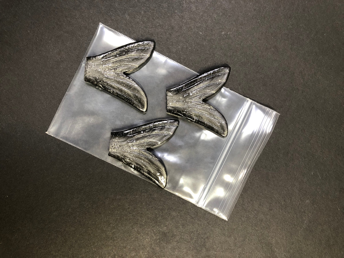 Zig Zag Tails (3pk) Green Leaf Lures