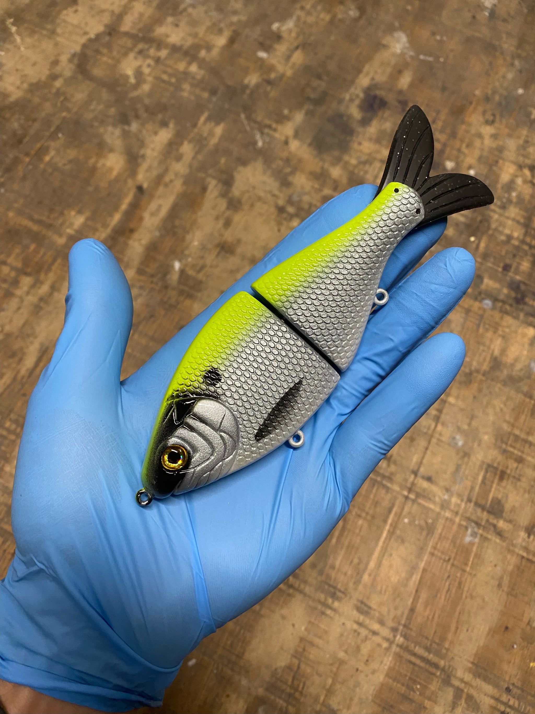 Zig Zag Shad – Green Leaf Lures